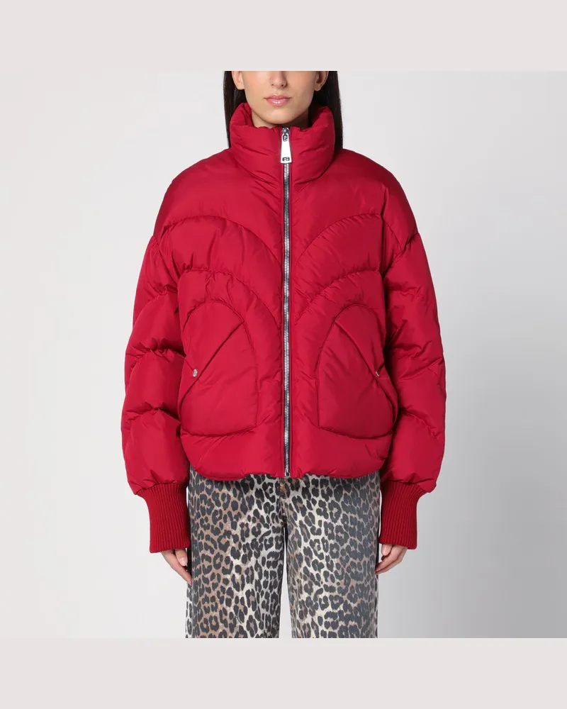 KHRISJOY Gefütterte rote Jacke Corazon Rot