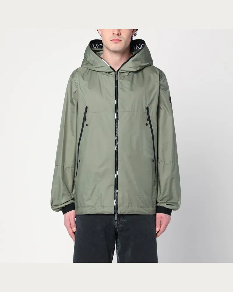 Moncler Grüne Nylonjacke Junichi