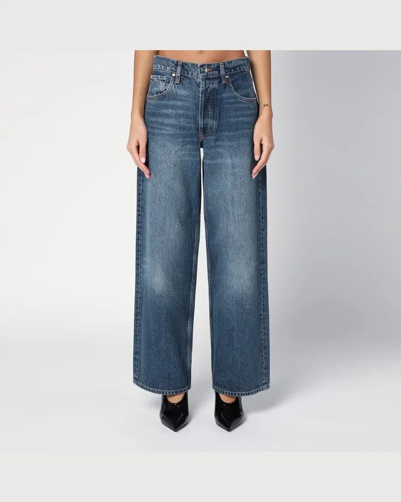 Anine Bing Boyfriend Jeans Manon vintage-blau Blau
