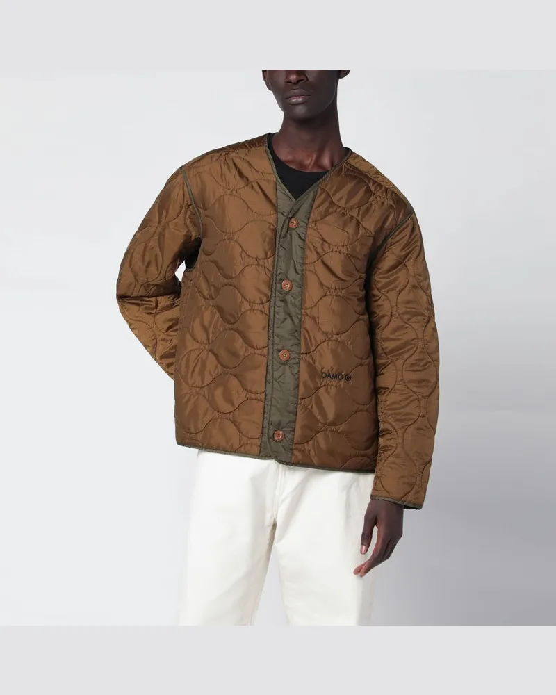 OAMC Beige Combat Liner Jacke Beige