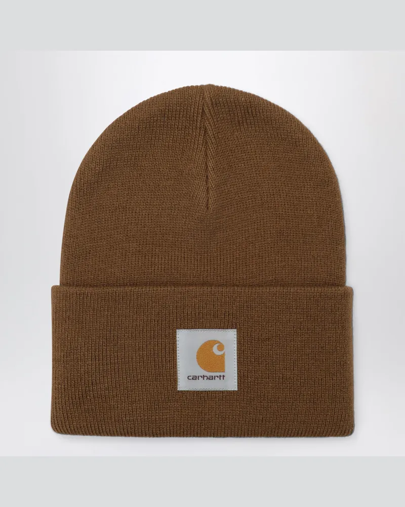 Carhartt WIP Acrylic Watch Beanie in Hamilton Brown Brown