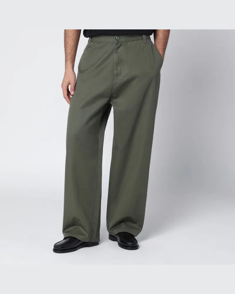 Carhartt WIP Brady Pant Leaf Rinsed Grün