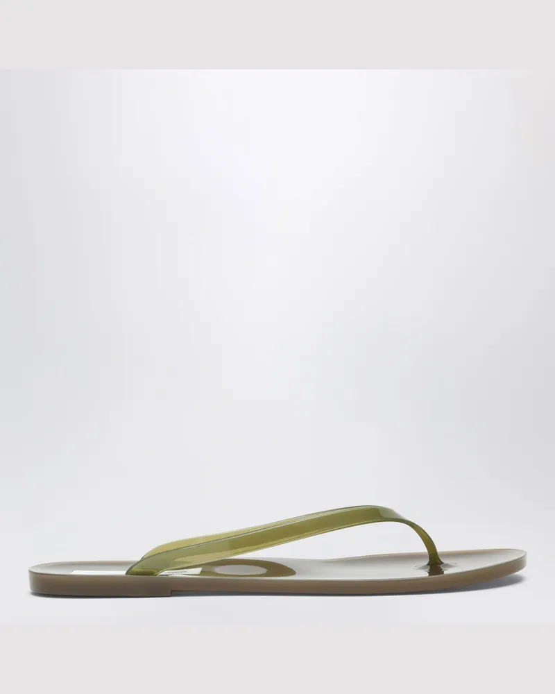 Christopher Esber Jo Zehentrenner-Sandalen in Moss Sepia Green