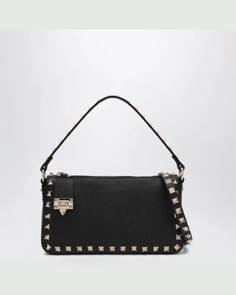Valentino Garavani Kleine Umhängetasche Rockstud in Schwarz Black