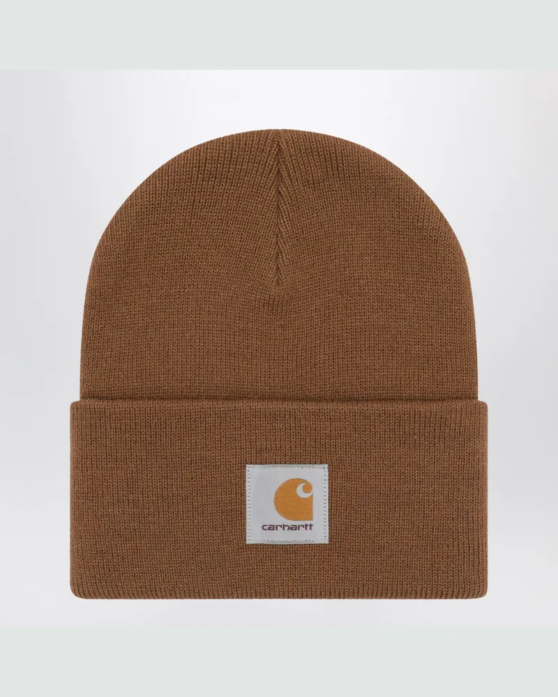 Carhartt WIP Braune Mütze Acrylic Watch Brown