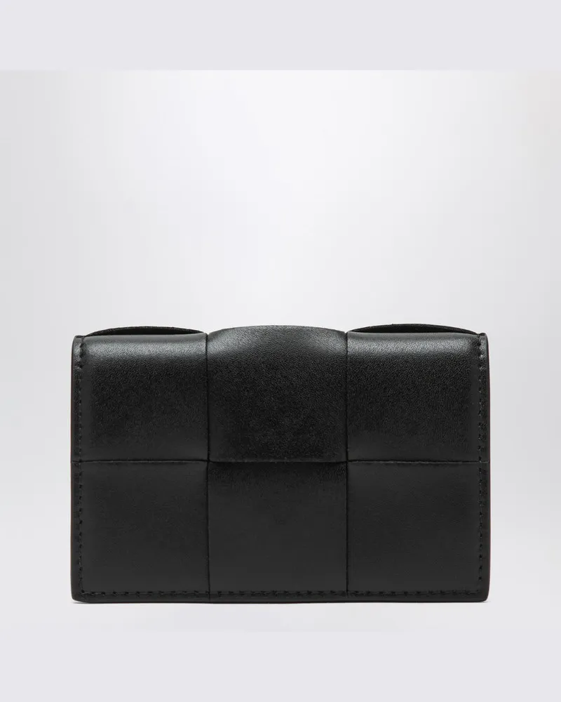 Bottega Veneta Schwarzer Visitenkartenhalter 