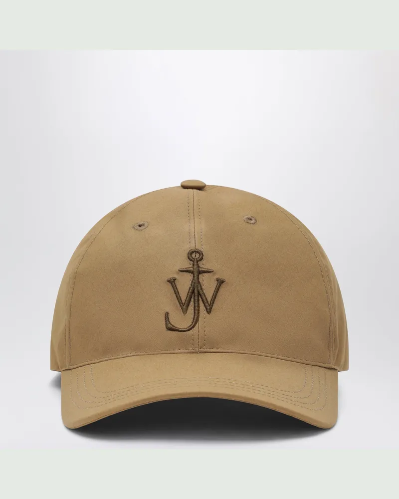 J.W.Anderson Baseballkappe aus gewachster Baumwolle in Beige Beige