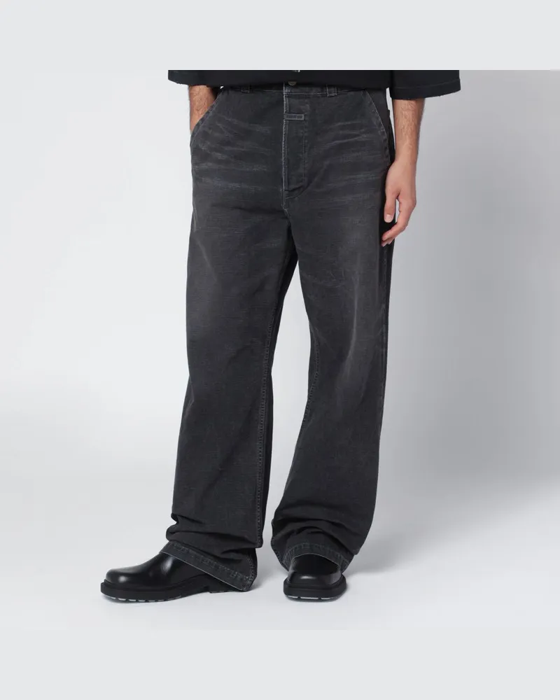 Fear of God Schwarze Jeans mit Washed-Effekt Schwarz