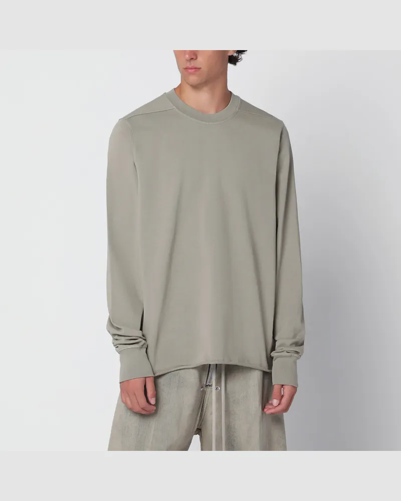 DRKSHDW by Rick Owens Sweatshirt Tower mineralfarben aus Baumwolle Grey