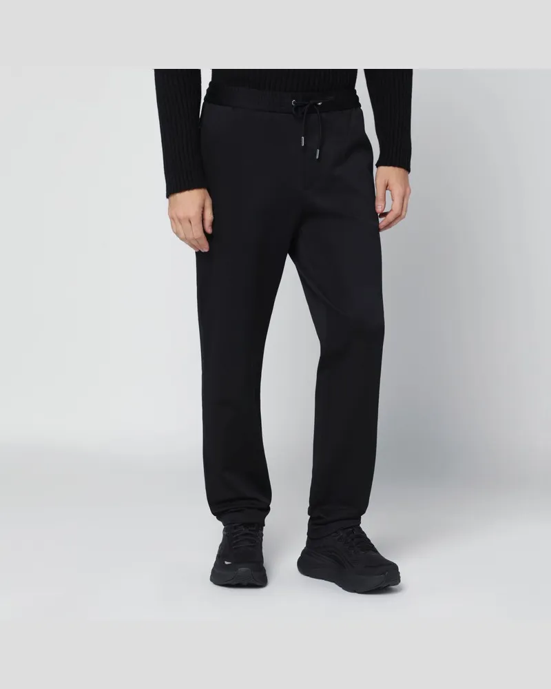 Moncler Schwarze Jogginghose Schwarz
