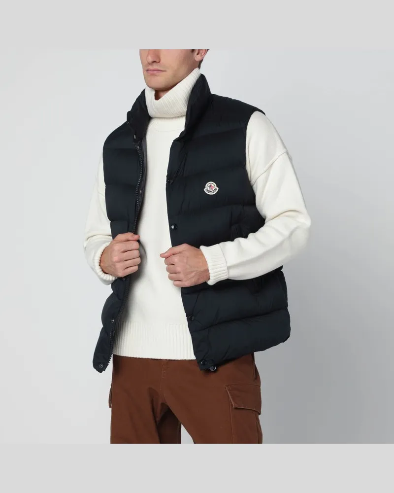 Moncler Gestepptes Tibb Gilet in Blau Blau
