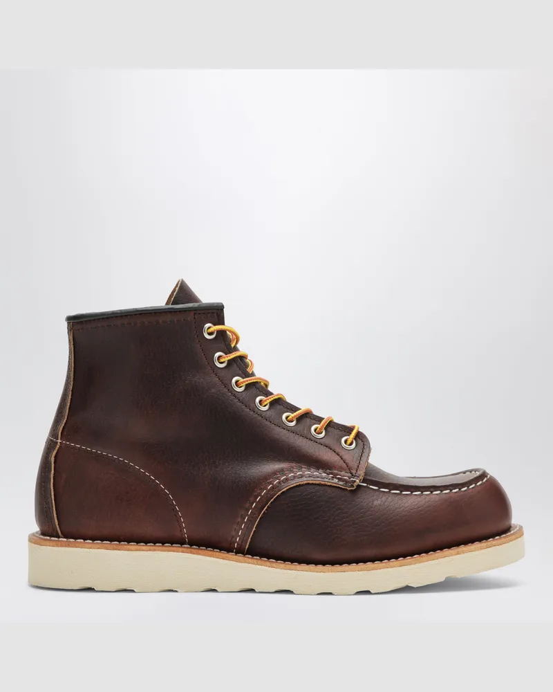 Red Wing Shoes Brown Classic Moc 6-Inch boots in leather Brown