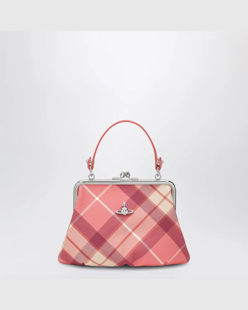Vivienne Westwood Pinke Tragetasche mit Oma-Rahmen Pink