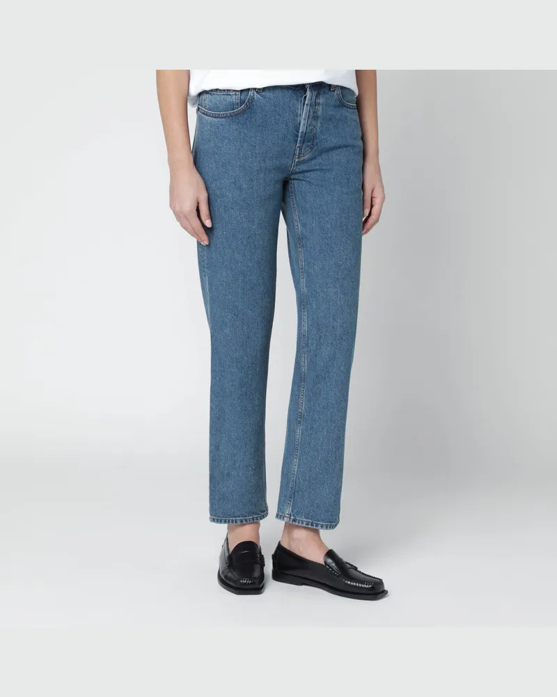Burberry Mittelblaue Jeans in Regular-Fit Blue