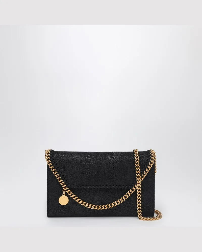 Stella McCartney Schwarze Mini-Umhängetasche Schwarz