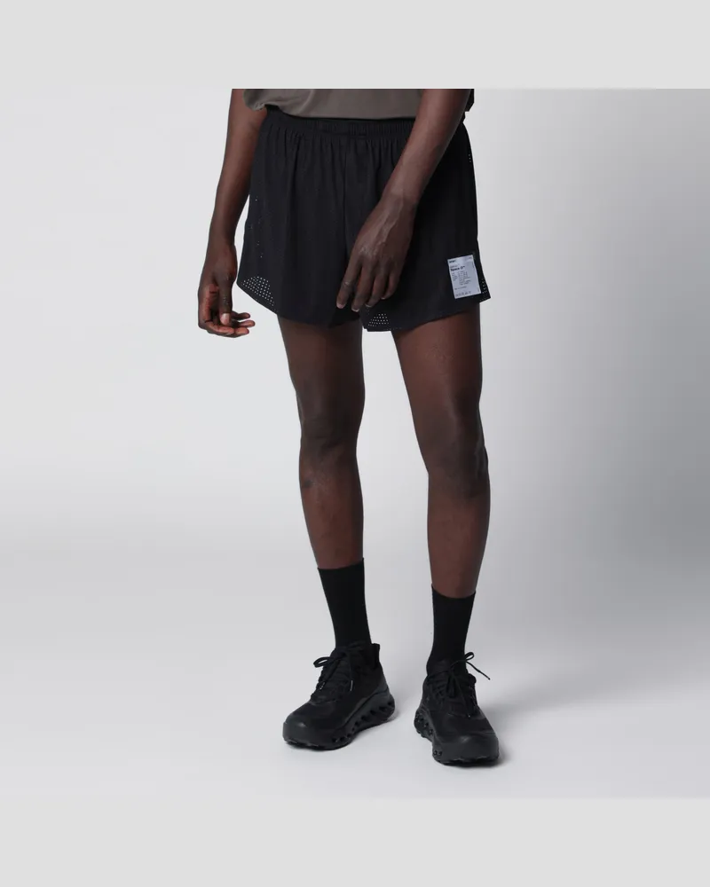 Satisfy Schwarze Space-O Shorts 2,5 Black