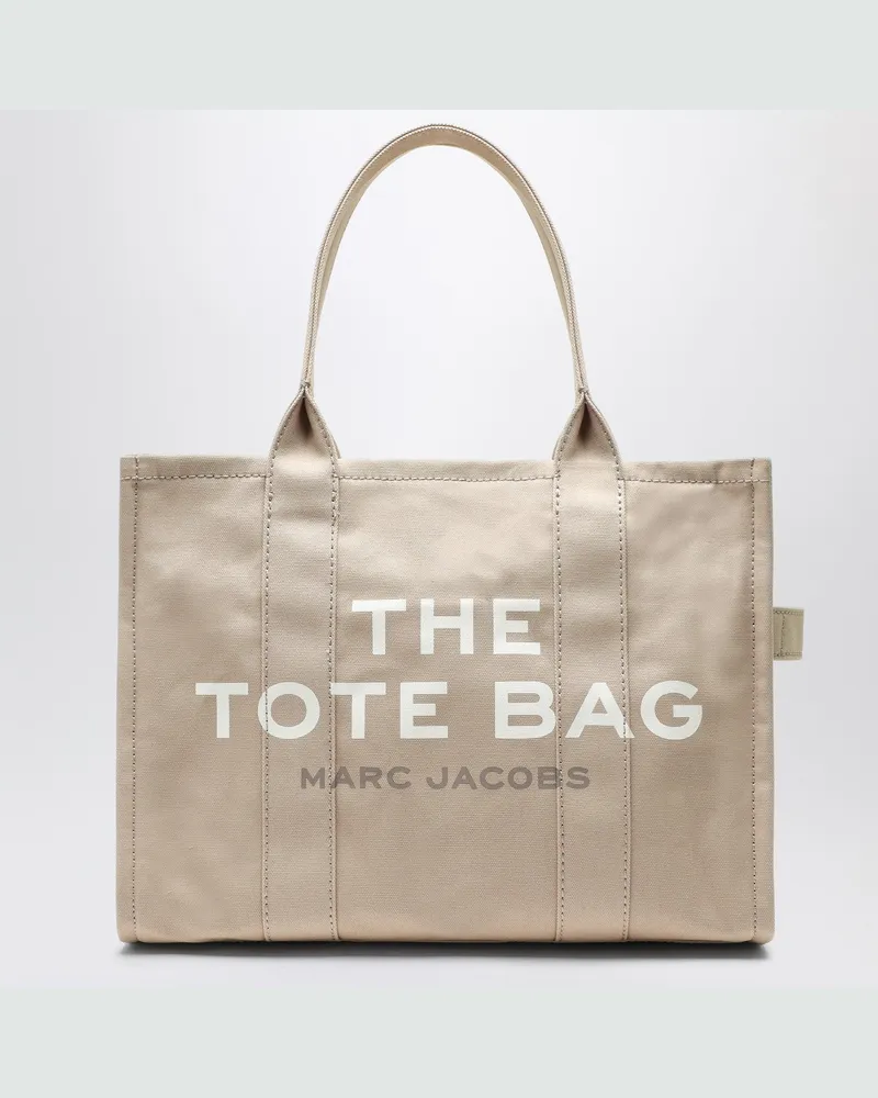Marc Jacobs Beige Tote-Bag Large aus Canvas Beige