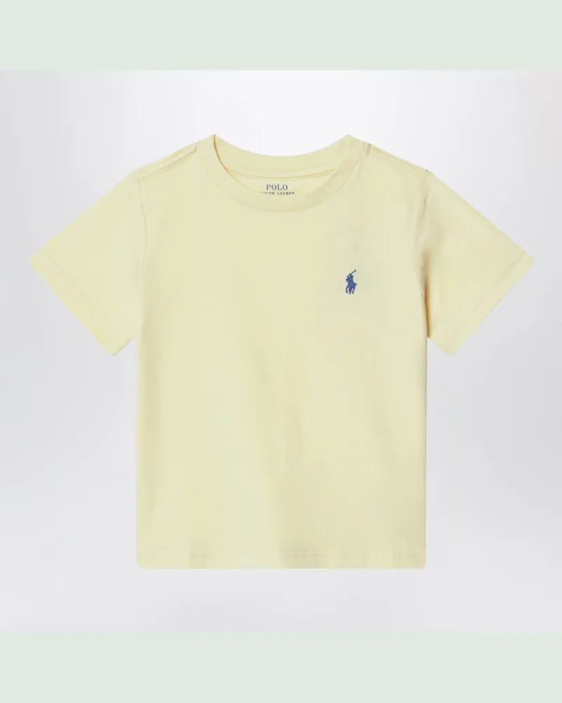 Ralph Lauren Gelbes Baumwoll-T-Shirt Yellow