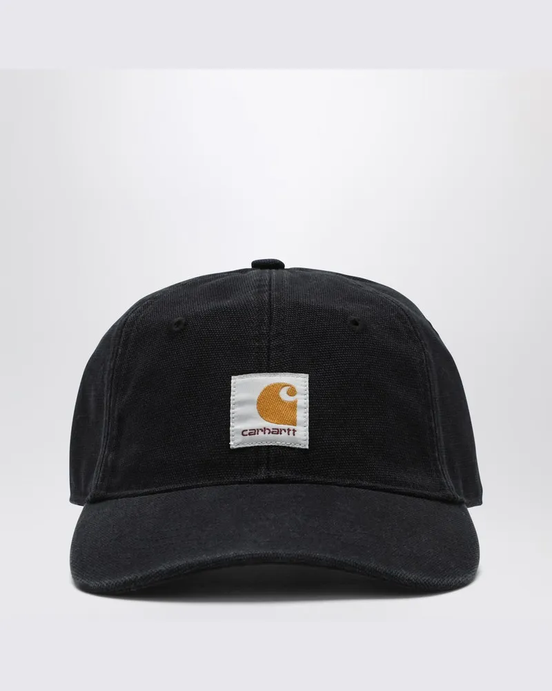 Carhartt WIP Schwarze Icon-Baseballmütze Schwarz
