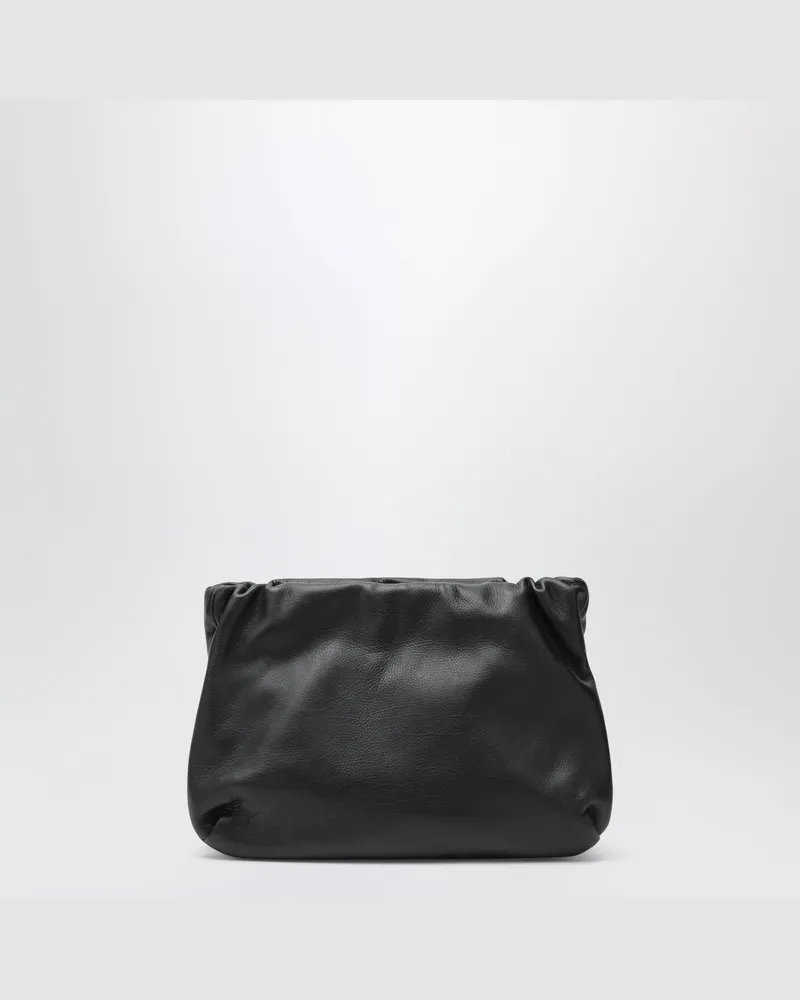 The Row Tasche 90's aus Kalbsleder in Schwarz Black