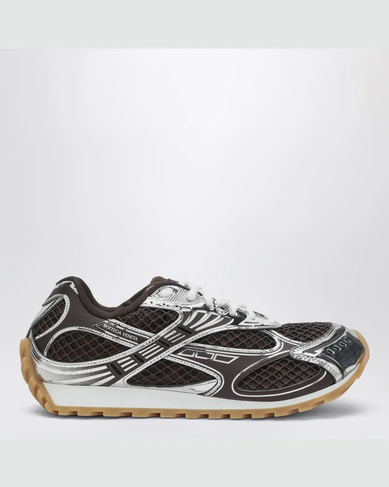Bottega Veneta Sneaker Orbit in Fondant/Silber Brown