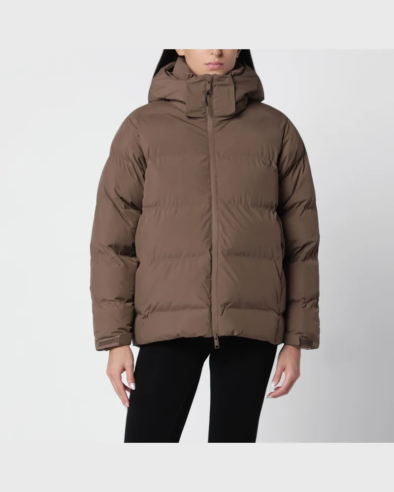 Tretorn Brown Hill Puffer Jacket Beige
