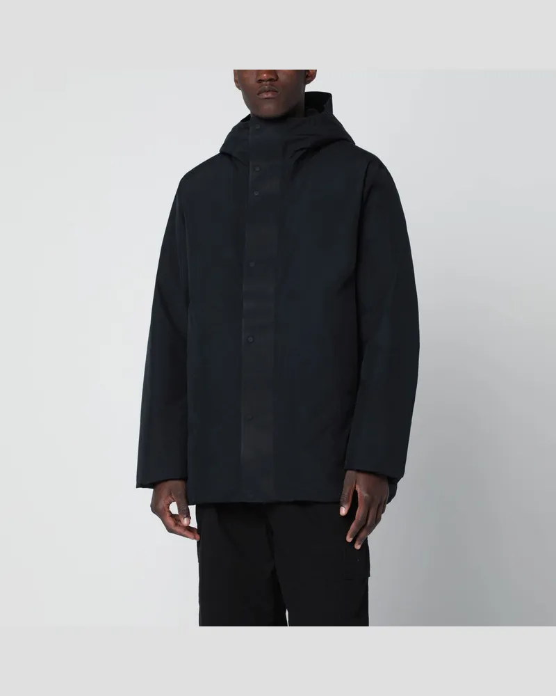 Goldwin Schwarze Daunenjacke aus GORE-TEX Schwarz