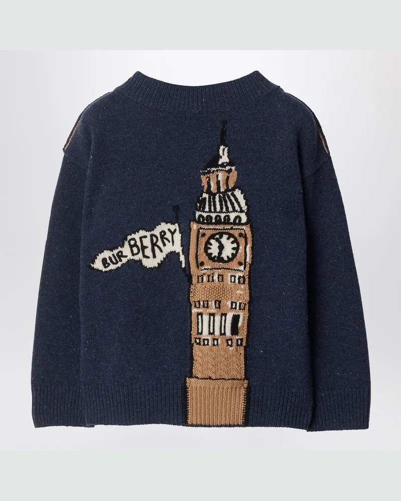 Burberry Big Ben Pullover aus Wolle 