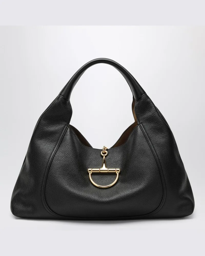 Gucci Tasche Maxi-Größe  Softbit schwarz Schwarz