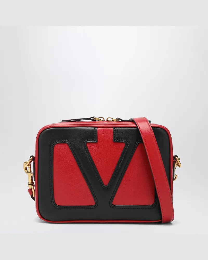 Valentino Garavani Viva Superstar Umhängetasche rot/schwarz Red
