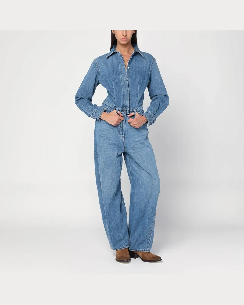 Givenchy Hellblauer Denim-Overall Hellblau