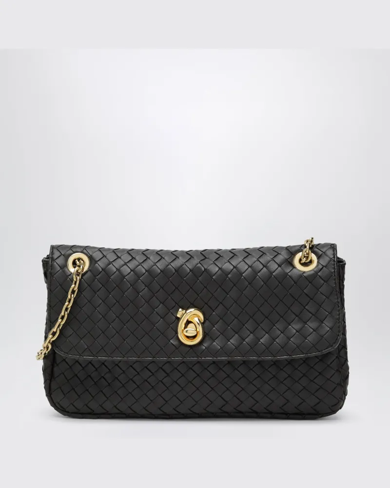 Bottega Veneta Schultertasche Madison aus Lammleder in Espresso Brown
