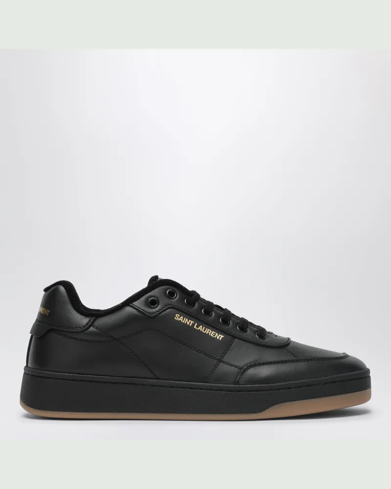 Saint Laurent SL/61 Sneakers aus schwarzem Leder Black