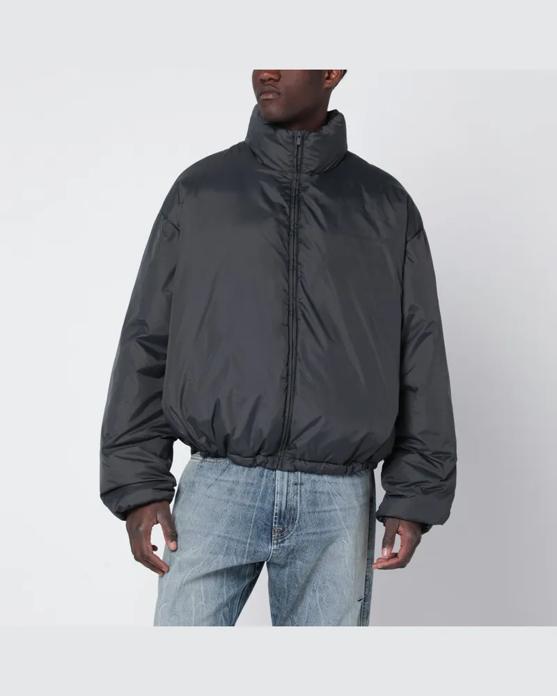 Fear of God Gesteppte graue Jacke aus Nylon-Ripstop 