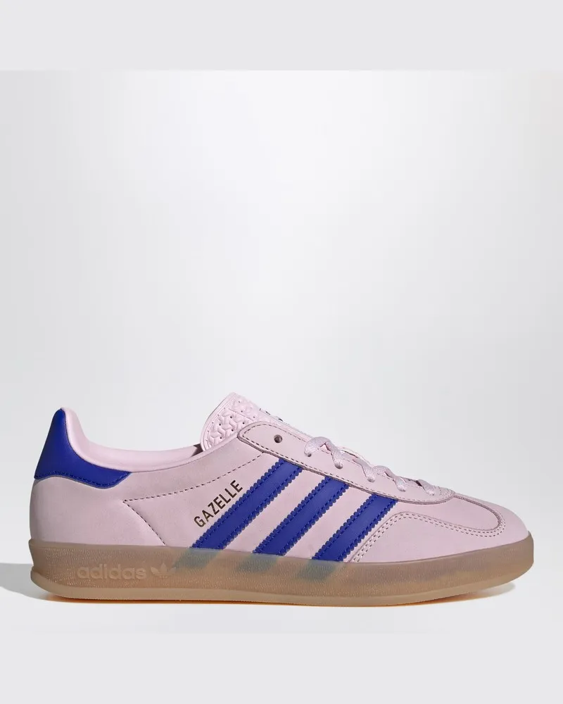 adidas Gazelle Indoor Clear Pink/Lucid Blue/Gum sneaker Rosa