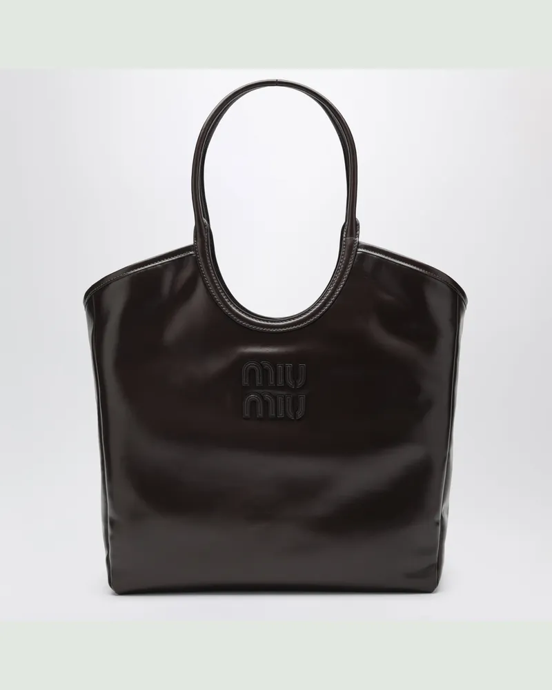Miu Miu Ivy Tasche braun aus Leder Brown