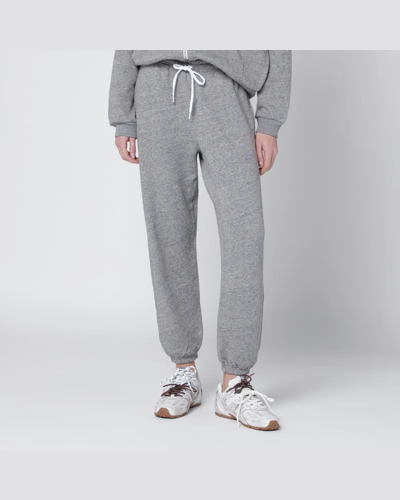Ralph Lauren Hellgraue Jogginghose aus leichtem Fleece Grey