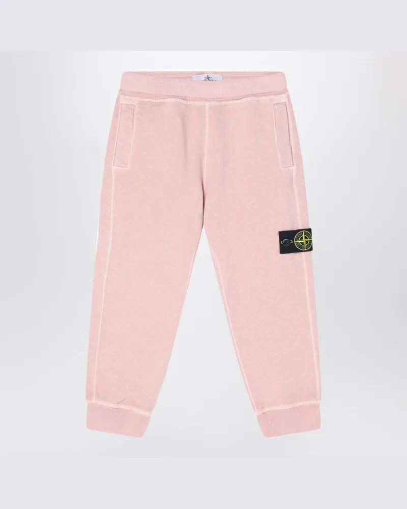 Stone Island Rose Jogginghose aus Baumwolle Rosa