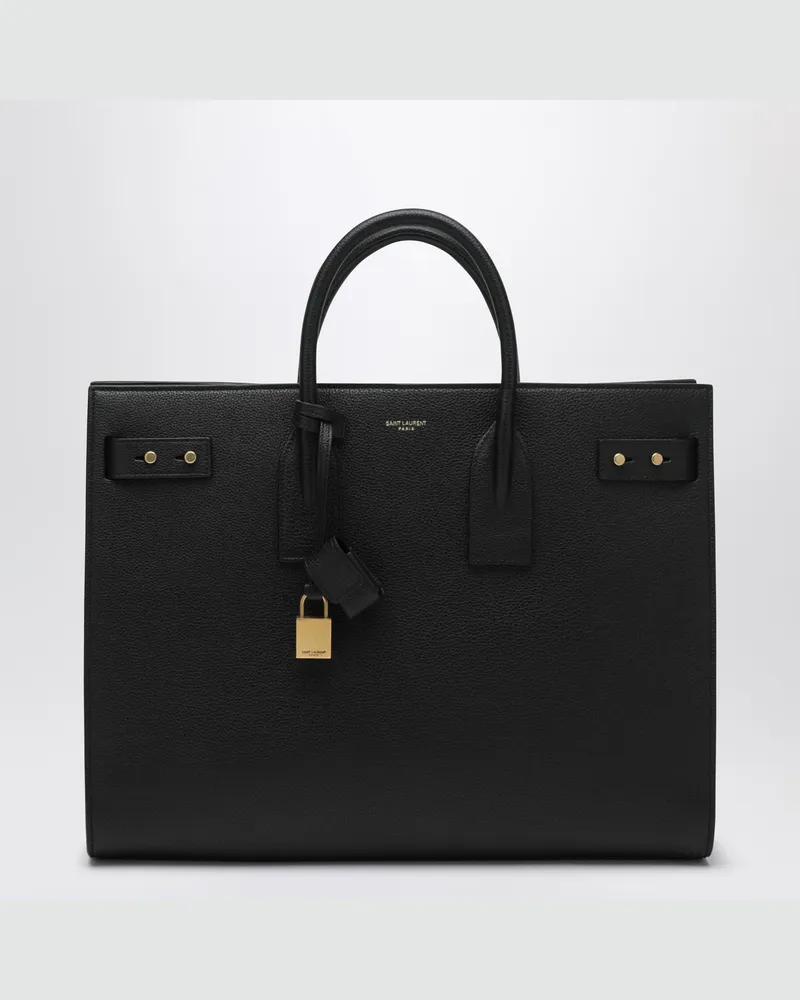 Saint Laurent Große Tragetasche Sac De Jour schwarz Black