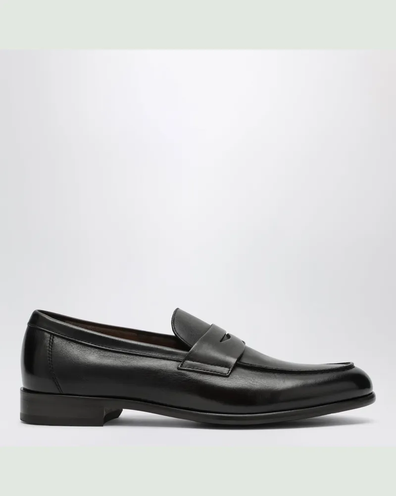 Doucal´s Brauner Penny-Loafer aus Leder Brown