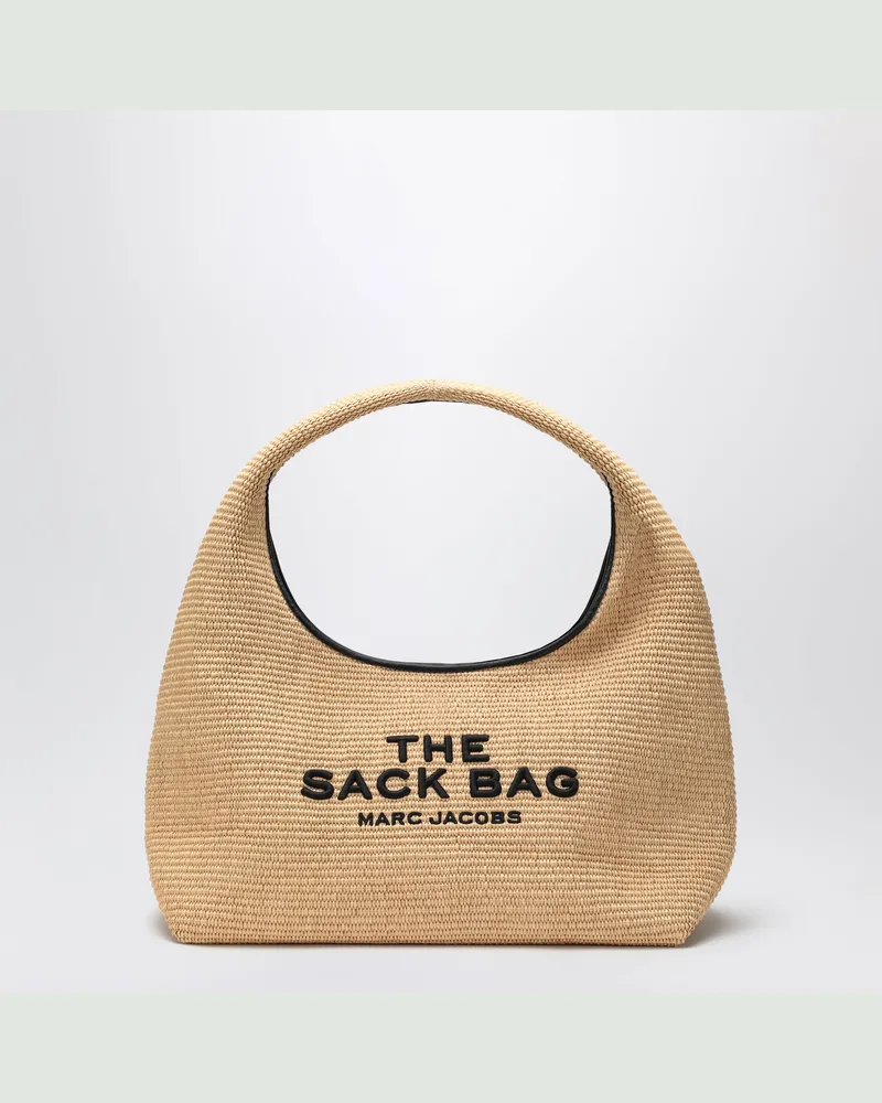 Marc Jacobs The Woven Mini-Tasche aus geflochtenem Stoff White