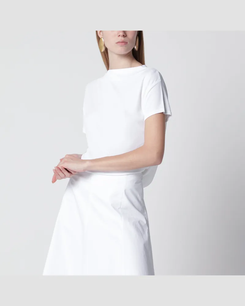 Jacquemus Mistral Top in Weiß aus Viskosemischung White