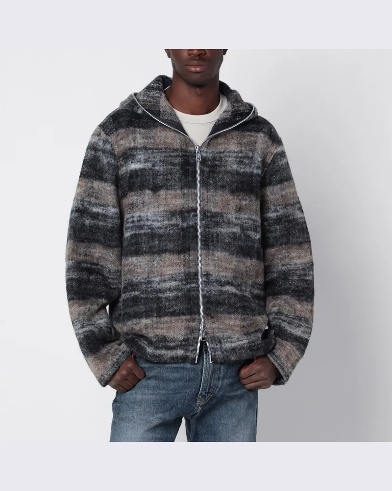 Our Legacy Wool Blend Checked Hoodie Multicolor