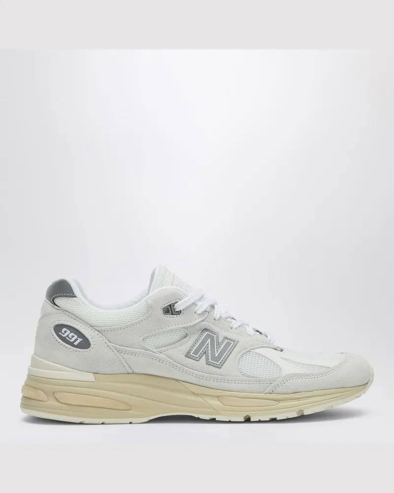 New Balance Made in UK 991v2 Sneaker in Schwarz Weiß