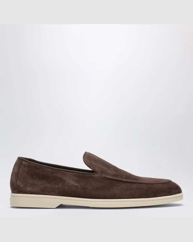 Doucal´s Braune Wildleder-Loafer 