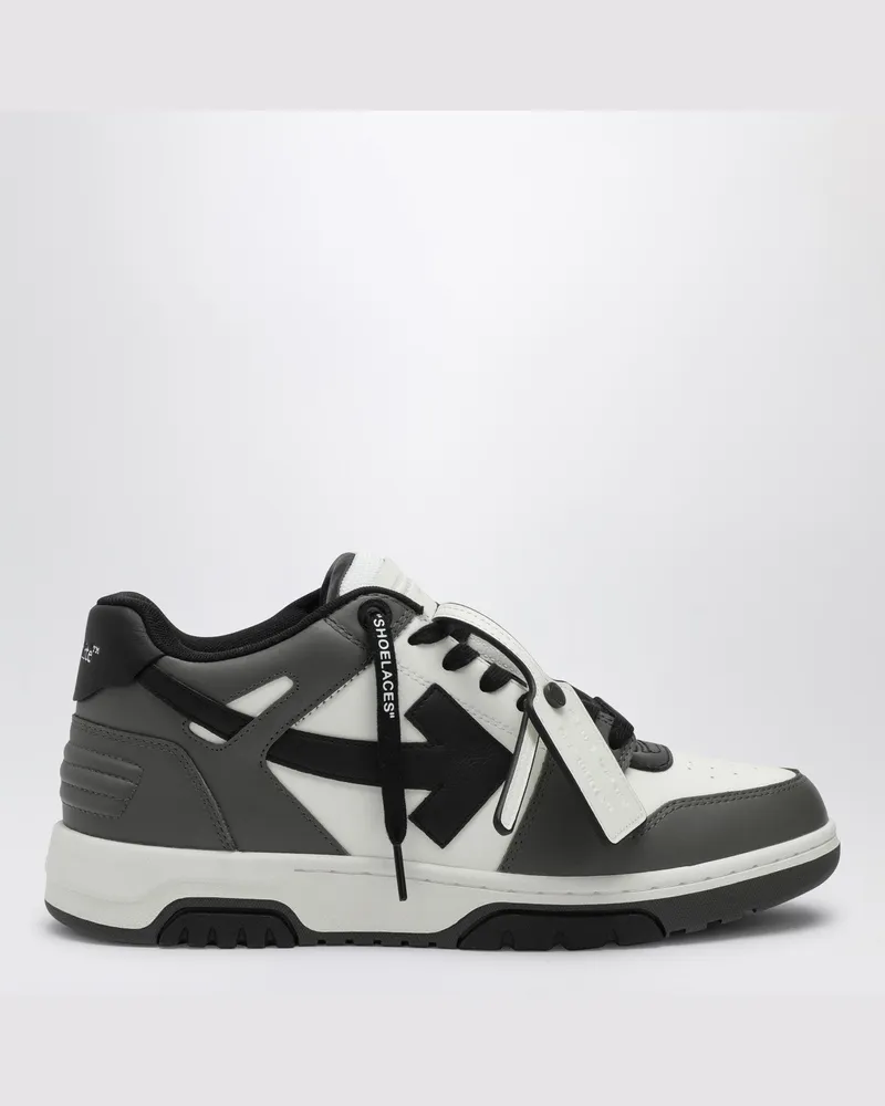 OFF-WHITE Out Of Office Sneakers in Dunkelgrau/Weiß/Schwarz Grey