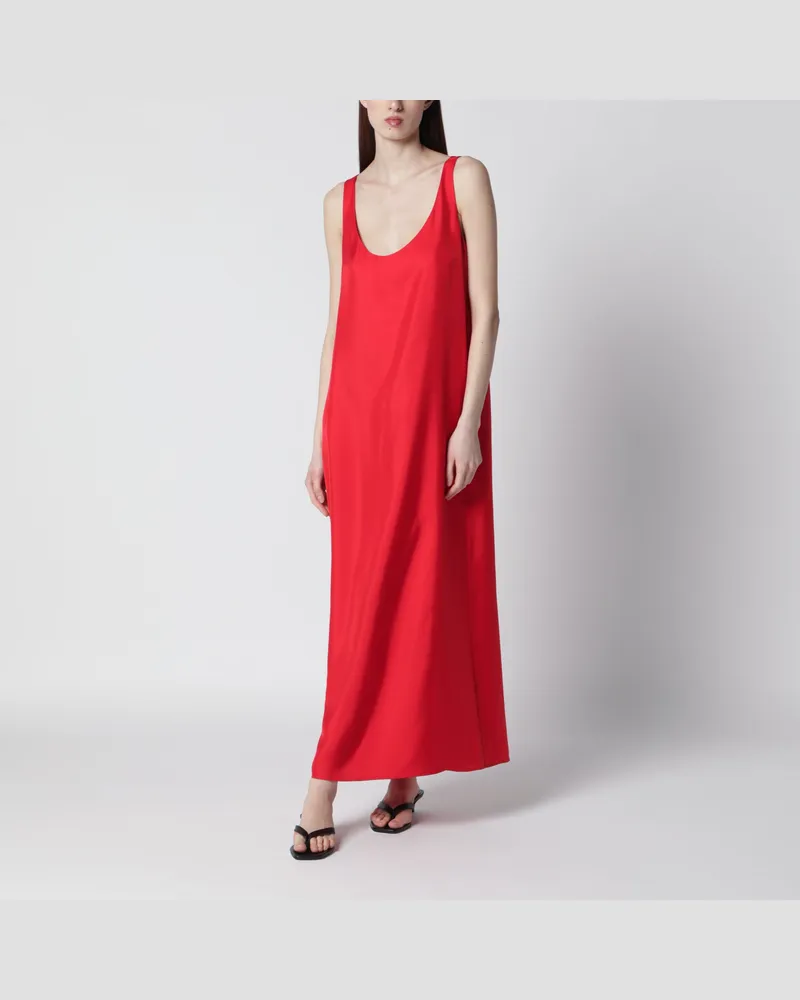 Róhe Rotes Seidenkleid Red