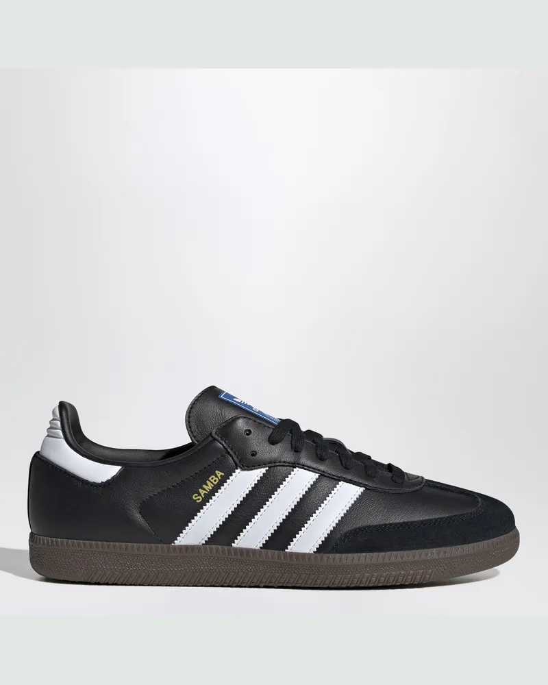 adidas Niedriger Samba OG schwarz/weiß Sneaker Black
