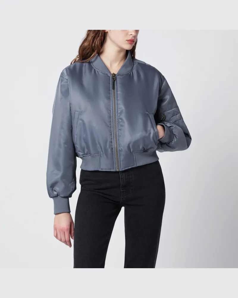 Anine Bing Kurze Bomberjacke Leon grau Grey