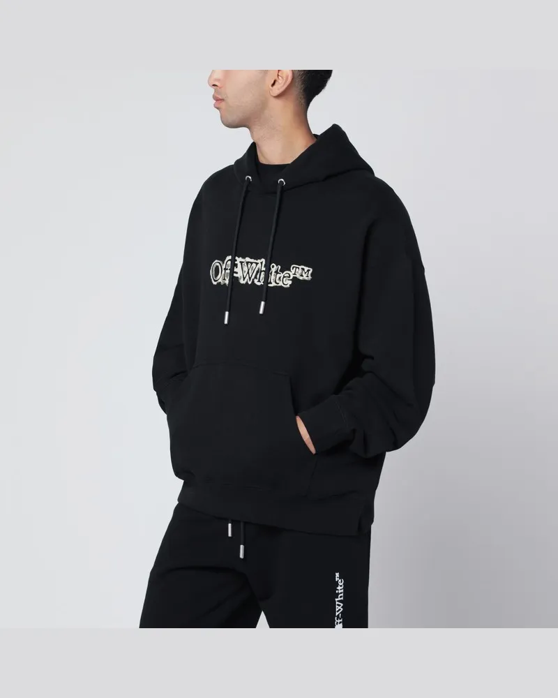 OFF-WHITE Schwarzer Skate Cloudy Arrow Hoodie Schwarz